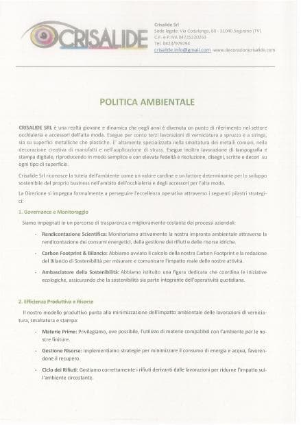 Politica ambientale