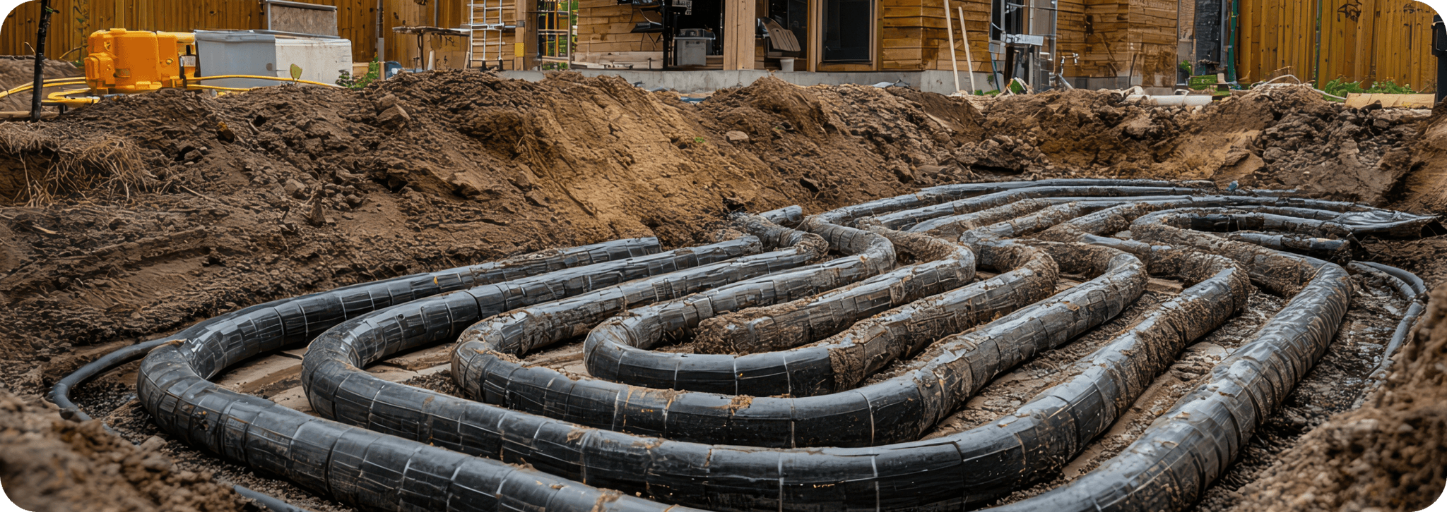 Impianto geotermico installato da Crisalide